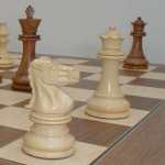 Renegade Premium chess set in Sheesham